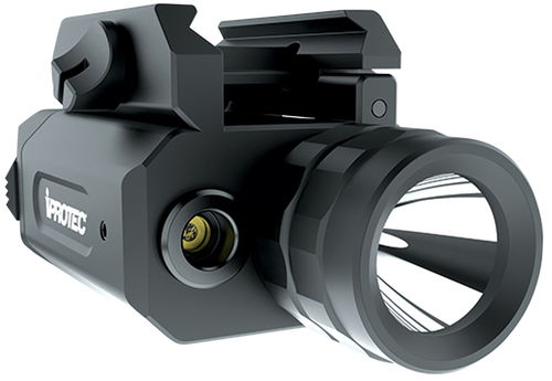 iProtec 6568 RM230LSR Rail-Mount Firearm Light & Red Laser Black 230 Lumen White Light