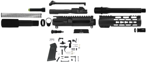 TacFire SSPK45ACPLPKK AR Build Kit KeyMod 45 ACP Black