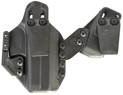 Blackhawk 416100BK Stache Premium Kit IWB Size 00 Black Polymer Belt Clip Compatible w/Glock 17/22/31