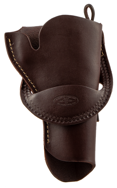 Hunter Company 109040 Crossdraw OWB Size 40 Antique Brown Leather Belt Loop Fits Ruger Vaquero Fits Colt