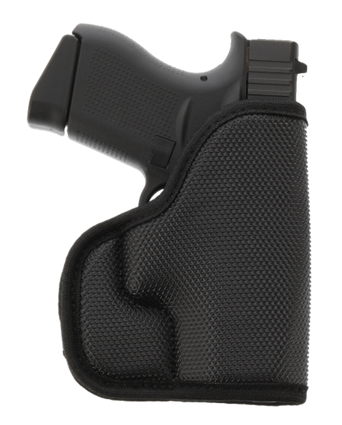 Galco SOU800B StukOn-U Black Gripper Shell Compatible w/ Glock 43/Sig P365/Springfield Hellcat Pocket Mount