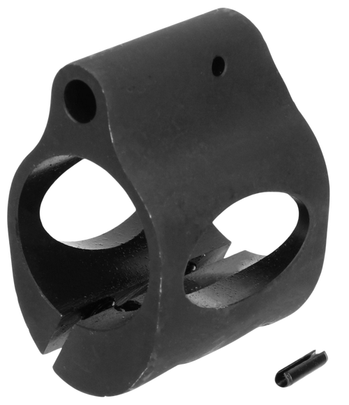 TacFire MAR001CO Clamp On Low Profile Gas Block .750" Diameter Steel Black Parkerized
