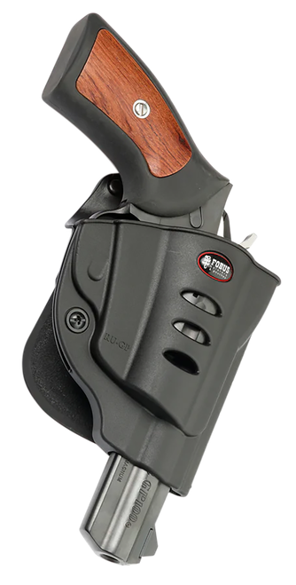 Fobus Rugprp Passive Retention Evolution OWB Black Polymer Roto Paddle Fits Ruger GP100 Right Hand