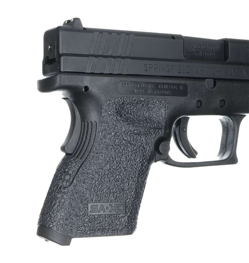 Talon Grips 203R Adhesive Grip Textured Black Rubber for Springfield XD Subcompact 9,40