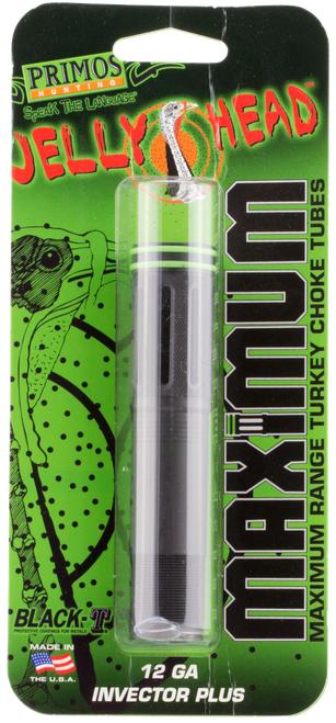 Primos 69404 JellyHead Maximum Browning Invector-Plus 12 Gauge Turkey Steel Black-T Coating