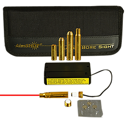 Aimshot MBSKIT3 Modular Rifle Boresighter Kit 243/308 Win/7.62x54mm Chamber Brass