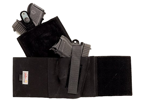 Galco CAB2L Cop Ankle Band Size Large Size Black Neoprene/Velcro Fits Glock 26/27 Gen3-5/Glock 48/Ruger Max-9