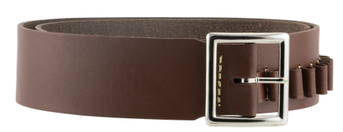 Hunter Company 1451L Cartridge Belt Antique Brown Leather 45 Cal 25rd Pistol 40-45"