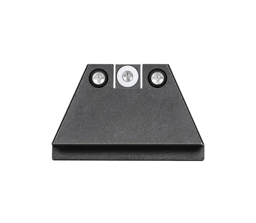 Night Fision Suppressor Height Night Sight Set White Front Black Back for Glock