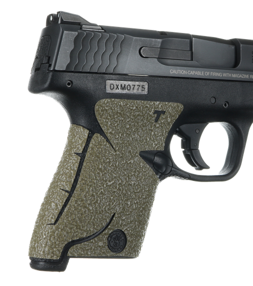 Talon Grips 705M Adhesive Grip Textured Moss Rubber for S&W M&P Shield 9,40