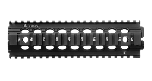 Troy Ind SRAIMRFD9BT00 Drop In Accessory Rail AR-15 Black Hardcoat Anodized Aluminum