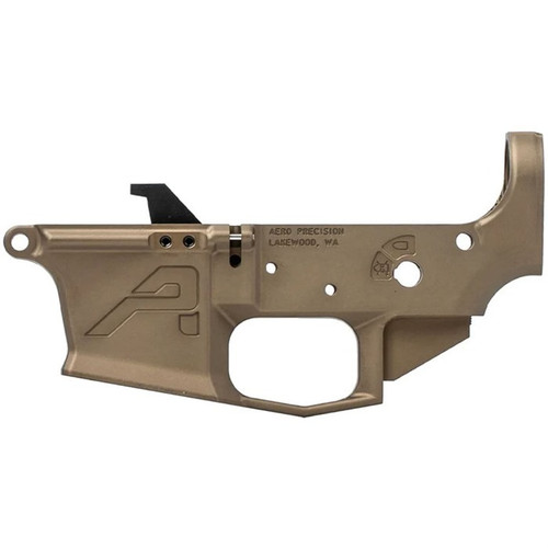 Aero Precision EPC-9 Assembled Lower Receiver for AR-15 Kodiak Brown