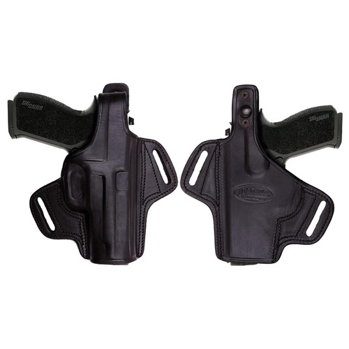 Tagua Gun Leather Gunleather Thumb Break Belt Holster for Colt Gov't 1911 Black Right Hand