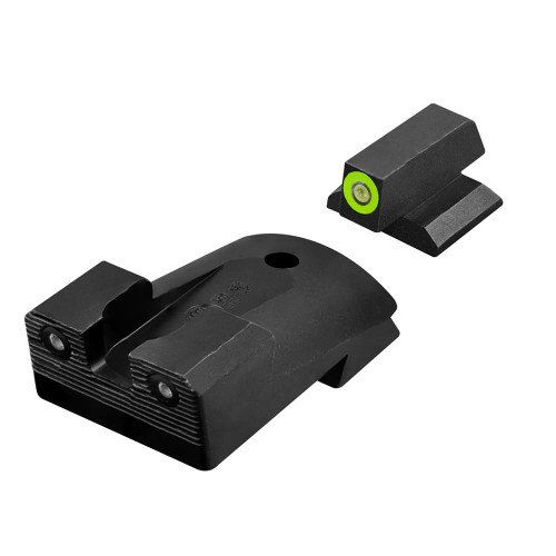 Xs Sight Systems Sights R3D 2.0 Night Sights for Kimber 1911 Custom 5" & Ultra Carry Green