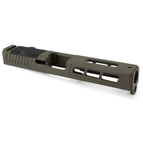 Zaffiri ZPS.6 Slide Glock 17 GEN 3 9MM Luger Optic Ready OD Green