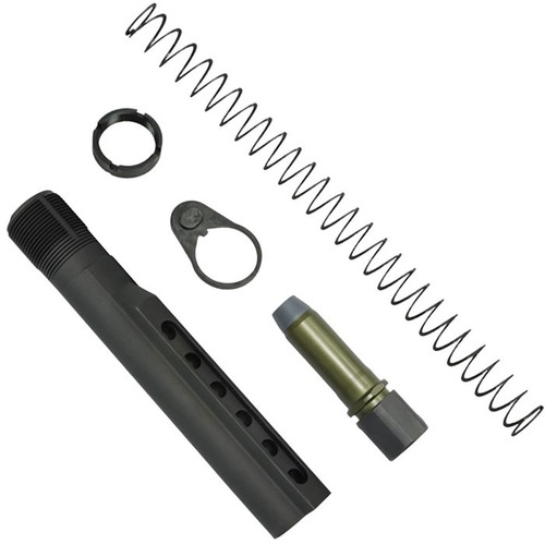 Kak Industry Llc. K-spec AR-15 H1 Buffer Tube Kit W/ 3.8OZ Buffer Black