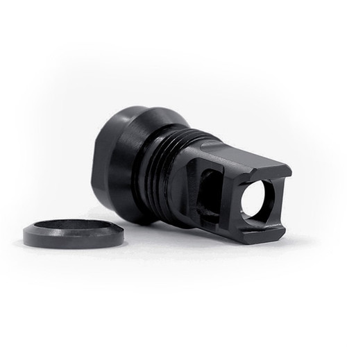 Breek Arms 2BO-S Single Port Muzzle Brake 9MM 1/2''X28 Thread