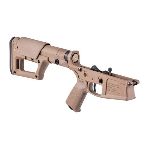 Aero Precision -M5 Complete Lower W/ MOE Grip & Prs Lite Stock - M5 Compensator Lower Receiver W/ Magpul MOE
