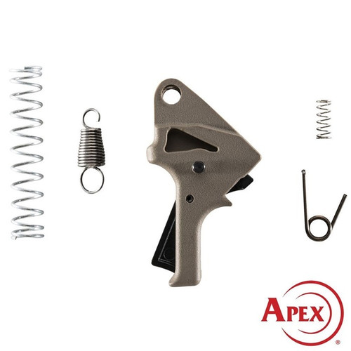 Apex Tactical Specialties S&W Sdve Flat Faced Action Enhancement Kit FDE