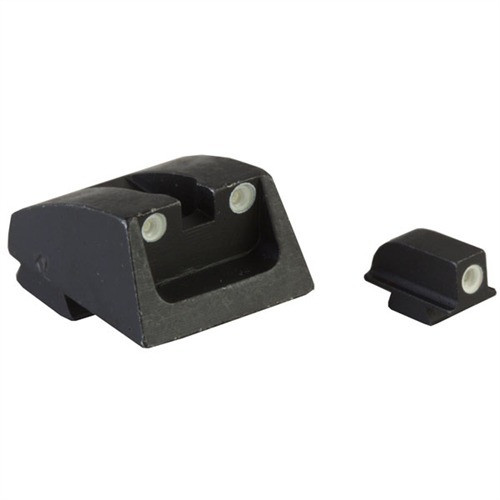 Meprolight Tritium Fixed Night Sight (Pre 2007) Green Front 3 White Dot