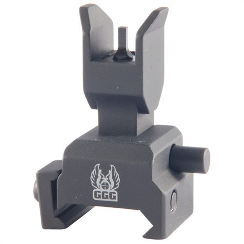 GG&G 1.8'' Flip-up Backup Forearm Front Sight Aluminum Black