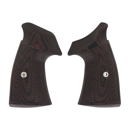 Vz Grips S&W N-frame, Tac Diamond, Square Butt, Black Cherry