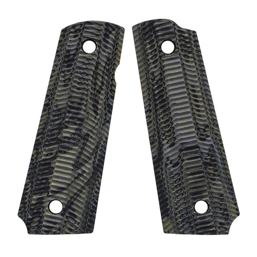 Vz Grips 1911 Government, Alien, Preditor Green Burl