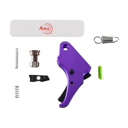 Apex Tactical Specialties S&W Shield Action Enhncmnt Trigger & Duty/carry Kit-purple