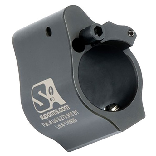 Superlative Arms AR-15 Solid Adjustable Gas Block .625'' Black