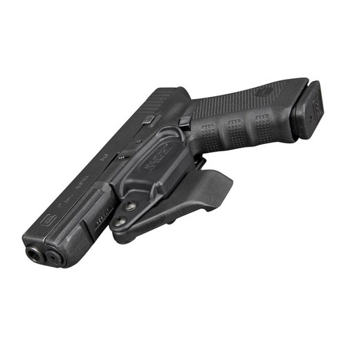 Raven Concealment Systems Vanguard 2 Holster Advanced-glock GEN 3 & 4-Black-OVERHOOKS