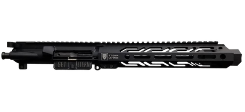 Stern Defense 015SD10INCHMOD5MLOK855 9MM 8.50" Black Melonite Barrel 7075-T6 Aluminum Anodized Receiver