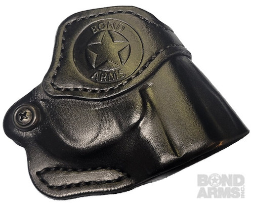 Bond Arms Prem Leather Cross Draw Holster w/TG Blk