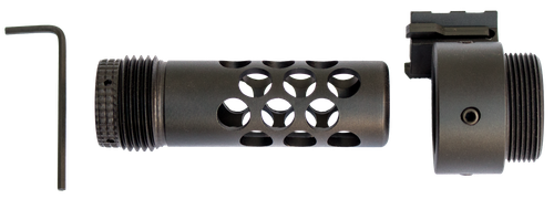TNW Firearms AR-15 Shroud Adapter for ASR, Black, with Extra Barrel Nut