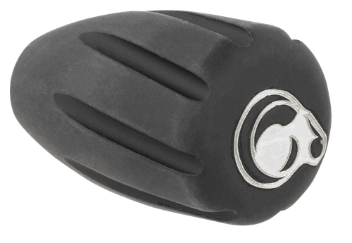Christensen Arms 8100001900 Tactical Bolt Knob Black w/ White Logo Hardcoat Anodized Aluminum