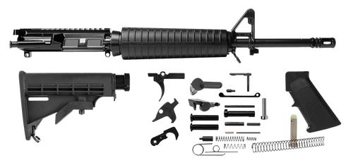 Del-Ton Inc RKT104 Heavy Mid-Length Rifle Kit 5.56X45MM NATO 16" Chrome Moly Vanadium Barrel 7075-T6 Anodized