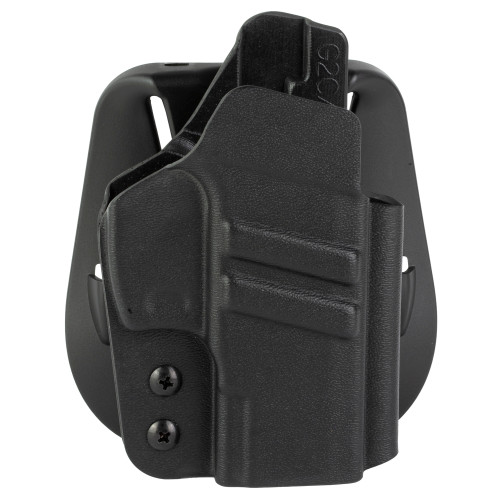 1791 Gunleather Kydex Paddle Holster for Multi - Black, Right Hand
