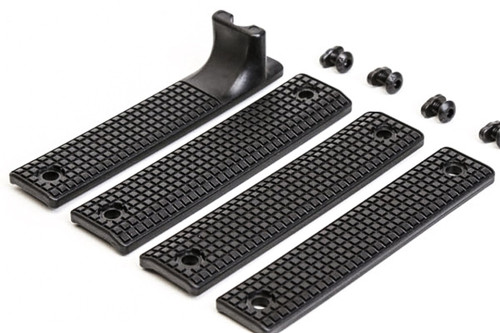 Griffin Armament Rail Shield M-LOK Panel Kit, 4-Piece Polymer - AR-15 / AR-10 -