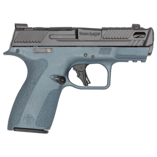 Smith & Wesson Performance Center M&P9 Shield X Carry Comp 3.6" CALIFORNIA LEGAL - 9mm - Blue