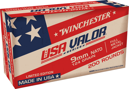 Winchester USA Value Pack 9mm Luger Ammo - 124 Grain | FMJ | 150rd Box