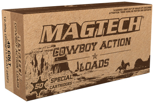 Magtech Cowboy Action 45 Colt Ammo - 200 Grain | Lead | 50rd Box