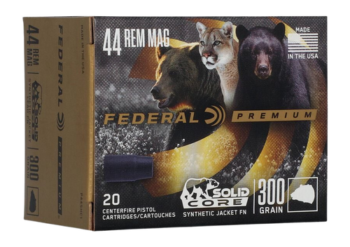 Federal Premium 44 Mag Ammo - 300 Grain | Lead | 20rd Box
