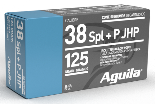 Aguila 38 Special Ammo - 125 Grain | JHP | 50rd Box