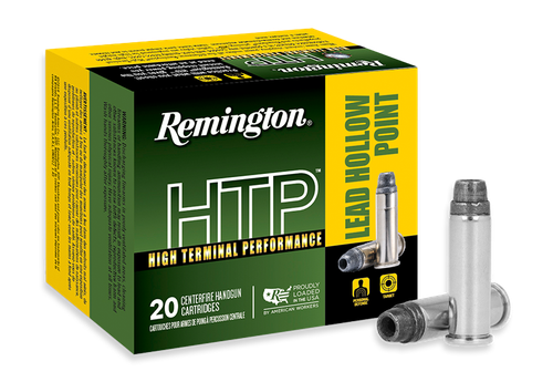 Remington HTP 38 Special +P Ammo - 158 Grain | JHP | 20rd Box