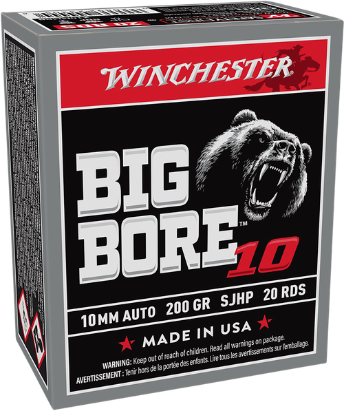 Winchester 10mm Ammo - 200 Grain | JHP | 20rd Box