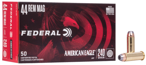 Federal American Eagle 44 Mag Ammo - 240 Grain | JHP | 50rd Box
