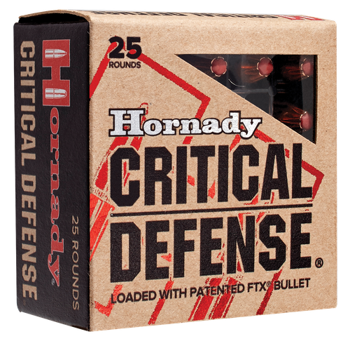 Hornady Critical Defense 38 Special Ammo - 110 Grain | JHP | 25rd Box