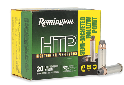 Remington HTP 38 Special +P Ammo - 110 Grain | JHP | 20rd Box