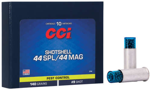 CCI Pest Control Shotshell 44 Mag Ammo - 140 Grain | Shot | 10rd Box