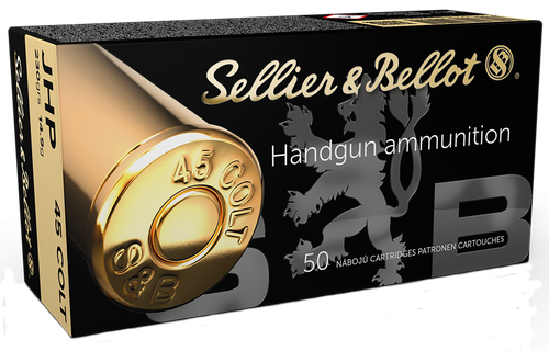Sellier & Bellot 45 Colt Ammo - 230 Grain | JHP | 50rd Box