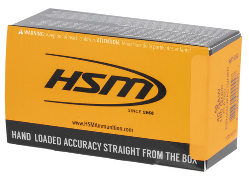 HSM Training *Remanufactured 40 S&W Ammo - 180 Grain | Lead | 50rd Box
